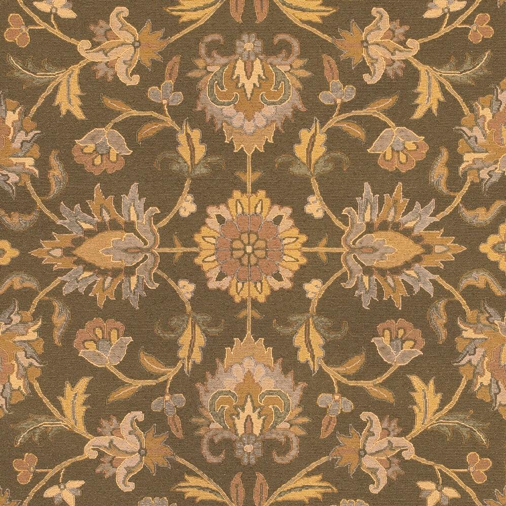 Surya Soumek SMK-74 Beige;Brown;Dark Brown;Medium Brown;Mustard;Olive;Slate;Tan 4' x 6' Rug