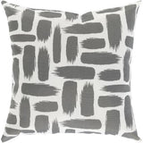 Surya Stroke SRK-002 20"H x 20"W Pillow Cover