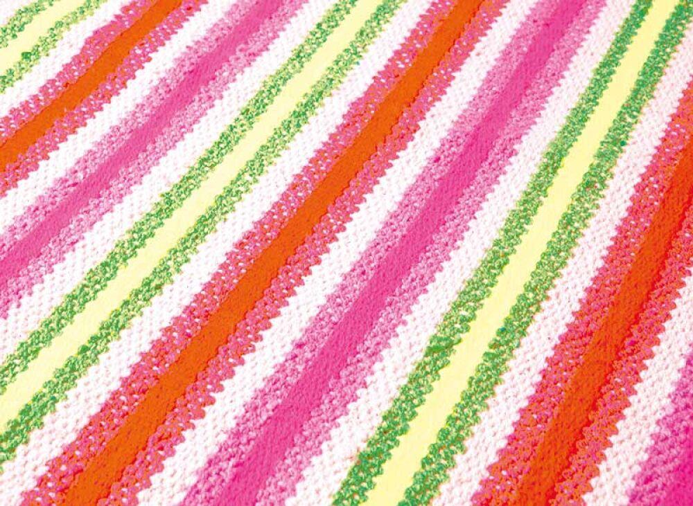 Surya Steps STP-9001 Grass Green;Ivory;Mauve;Orange;Pink 4' x 6' Rug