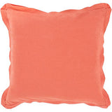 Surya Triple Flange TF-010 18"H x 18"W Pillow Cover