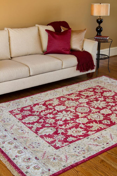 Surya Timeless TIM-7901 Black;Brown;Camel;Dark Brown;Dusty Sage;Mustard;Olive;Red;Wheat 5'6" x 8'6" Rug