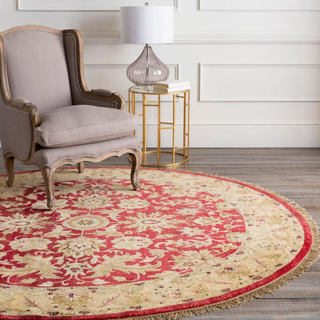Surya Timeless TIM-7901 Black;Brown;Camel;Dark Brown;Dusty Sage;Mustard;Olive;Red;Wheat 5'6" x 8'6" Rug