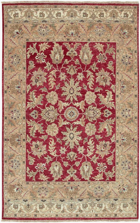 Surya Timeless TIM-7901 Black;Brown;Camel;Dark Brown;Dusty Sage;Mustard;Olive;Red;Wheat 9' x 13' Rug