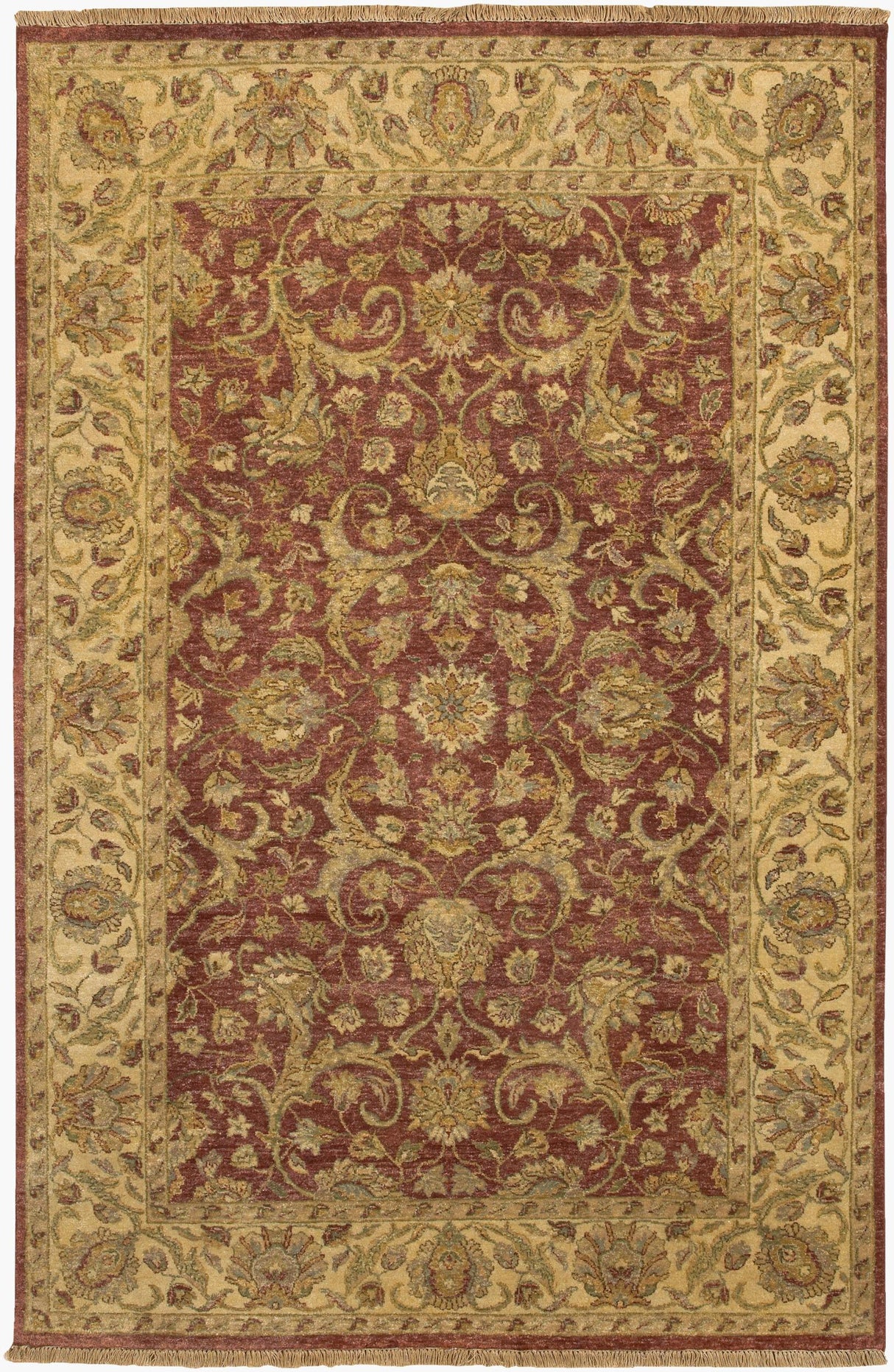 Surya Timeless TIM-7906 3'9" x 5'9" Handmade Rug