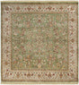Surya Taj Mahal TJ-101 Beige;Brown;Charcoal;Dark Brown;Light Olive;Medium Brown;Mustard;Olive;Tan 8' x 8' Rug