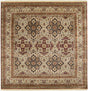 Surya Taj Mahal TJ-11 Amber;Black;Brown;Dark Brown;Light Brown;Mustard;Olive;Rust;Tan 8' x 8' Rug