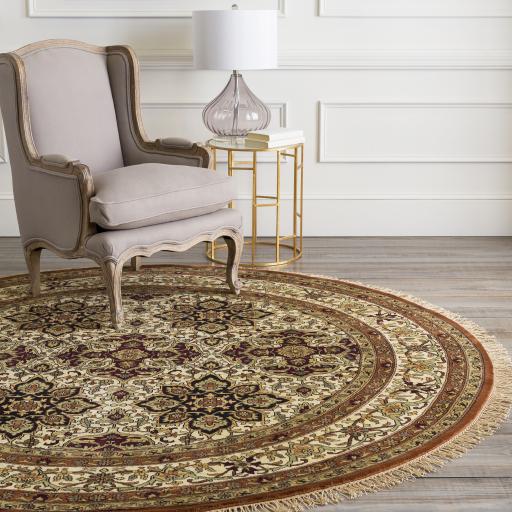 Surya Taj Mahal TJ-11 8' Round Rug