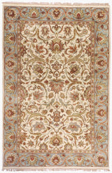 Surya Taj Mahal TJ-1123 Brown;Ice Blue;Light Beige;Medium Green;Mustard;Olive;Rust;Sage;Tan 8' x 8' Rug