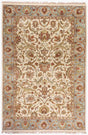 Surya Taj Mahal TJ-1123 Brown;Ice Blue;Light Beige;Medium Green;Mustard;Olive;Rust;Sage;Tan 8' x 8' Rug