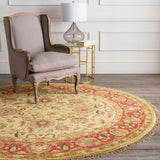 Surya Taj Mahal TJ-1132 Brown;Dark Brown;Light Beige;Medium Brown;Olive;Rust;Tan 8' x 8' Rug