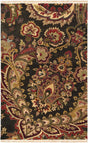 Surya Taj Mahal TJ-6584 Amber;Black;Brown;Burgundy;Charcoal;Medium Brown;Mustard;Olive;Rust;Tan 5'6" x 8'6" Rug