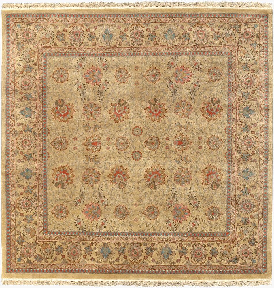 Surya Taj Mahal TJ-826 Amber;Brown;Burnt Orange;Dark Brown;Medium Brown;Mustard;Olive 3'6" x 5'6" Rug