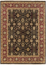 Surya Taj Mahal TJ-6576 Black;Brown;Dark Blue;Dark Brown;Light Brown;Medium Brown;Mustard;Olive;Rust;Tan 8'6" x 11'6" Rug