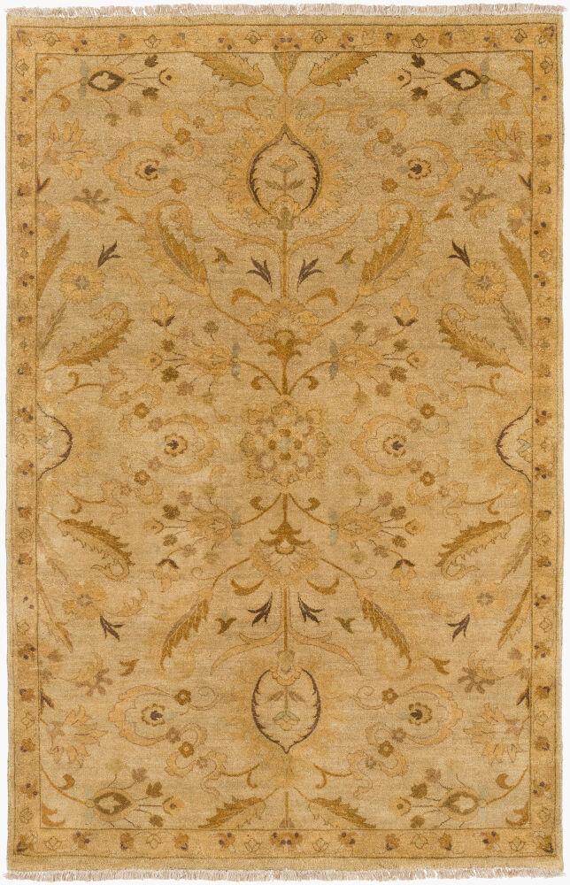Surya Temptress TMS-3003 Light Brown;Light Olive;Mustard;Sage 2' x 3' Rug