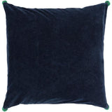 Surya Velvet Poms VP-004 18"H x 18"W Pillow Cover