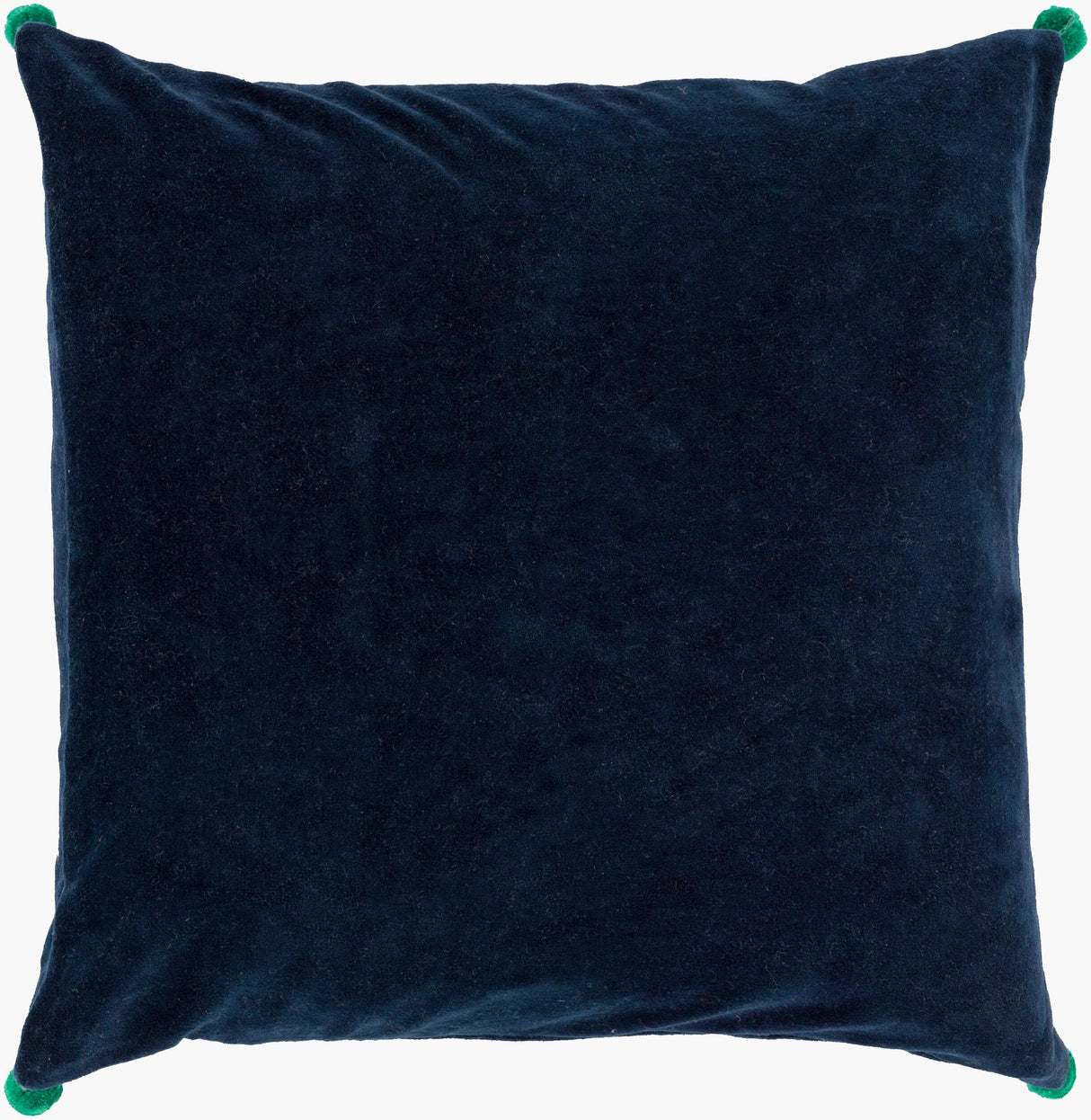 Surya Velvet Poms VP-004 20"L x 20"W Pillow