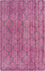 Surya Zahra ZHA-4016 Black;Fuchsia 5'6" x 8'6" Rug