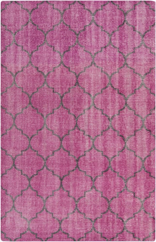 Surya Zahra ZHA-4016 Black;Fuchsia 2' x 3' Rug