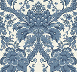 York French Artichoke Dam Blue Wallpaper