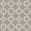A-Street Prints Matrix Taupe Geometric Wallpaper