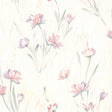 Brewster Home Fashions Gloria Peach Floral Wallpaper