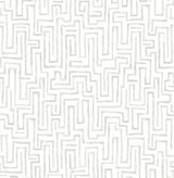 A-Street Prints Equinox Geometrics Grey Wallpaper