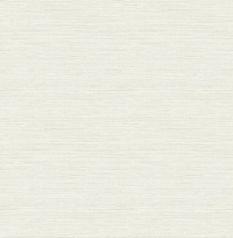 A-Street Prints Theory Faux Grasscloth Off-White Wallpaper