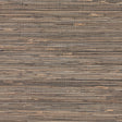 A-Street Prints Twine Fabric Textures Black Wallpaper