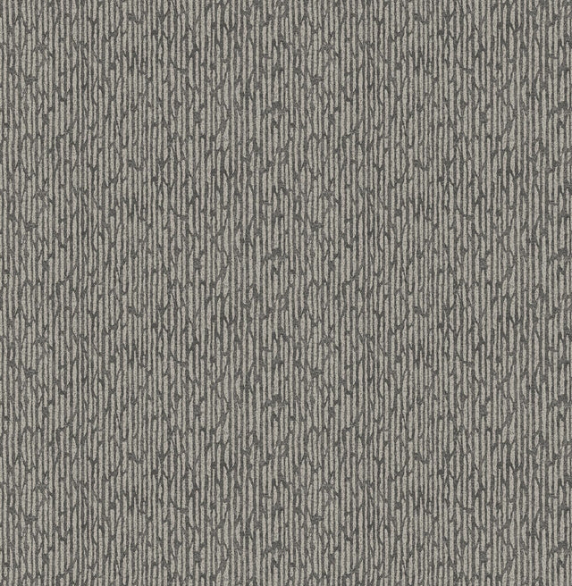 A-Street Prints Revival Abstract Charcoal Wallpaper