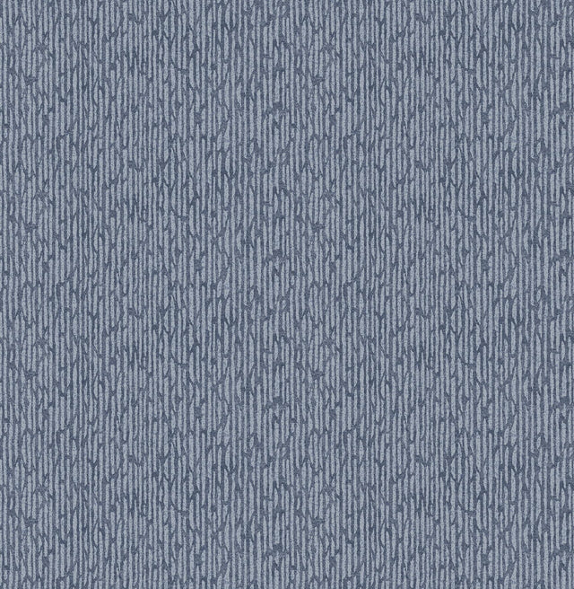 A-Street Prints Revival Abstract Indigo Wallpaper