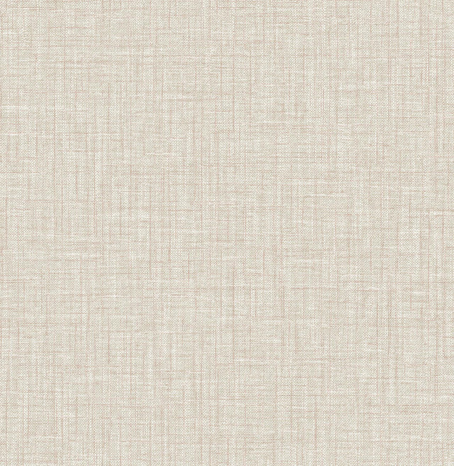 A-Street Prints Scott Living II Fabric Textures Taupe Wallpaper