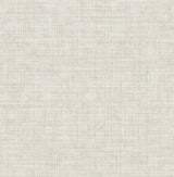 A-Street Prints Annelie Fabric Textures Taupe Wallpaper