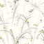 Brewster Home Fashions Chesapeake Kindred Flowers Yellow Wallpaper