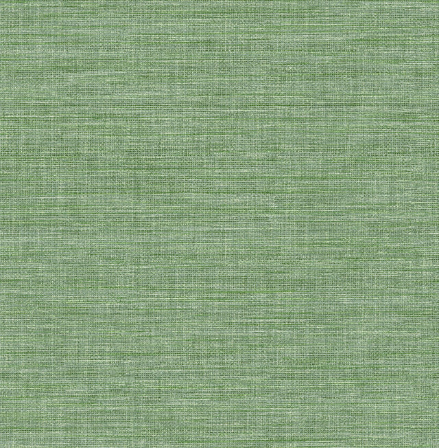 A-Street Prints Seychelles Faux Grasscloth Green Wallpaper
