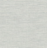 A-Street Prints Seychelles Faux Grasscloth Light Blue Wallpaper