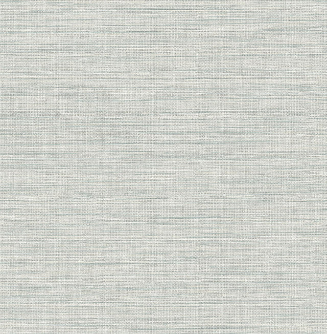 A-Street Prints Seychelles Faux Grasscloth Light Blue Wallpaper