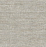 A-Street Prints Seychelles Faux Grasscloth Stone Wallpaper