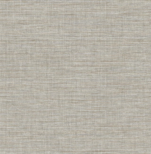 A-Street Prints Seychelles Faux Grasscloth Stone Wallpaper