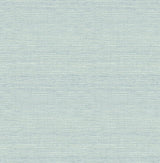 A-Street Prints Ingrid Faux Grasscloth Aqua Wallpaper