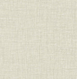 A-Street Prints Ingrid Fabric Textures Oatmeal Wallpaper