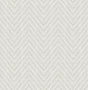 A-Street Prints Terrace Chevron Light Grey Wallpaper