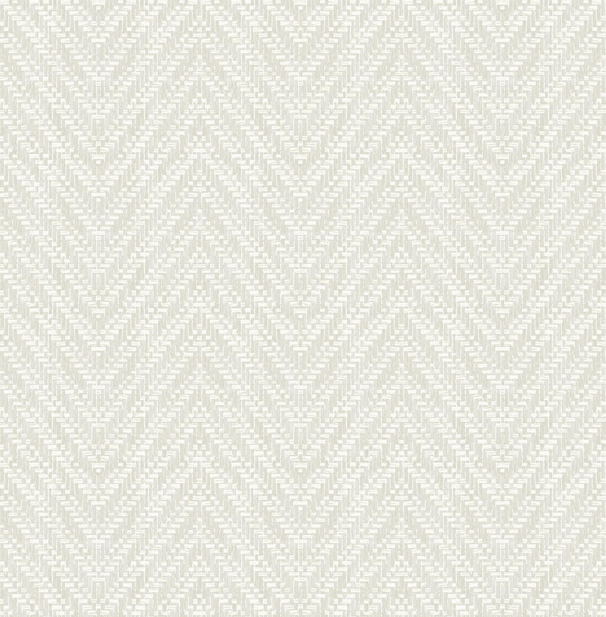 A-Street Prints Terrace Chevron Silver Wallpaper