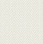 A-Street Prints Terrace Chevron Silver Wallpaper