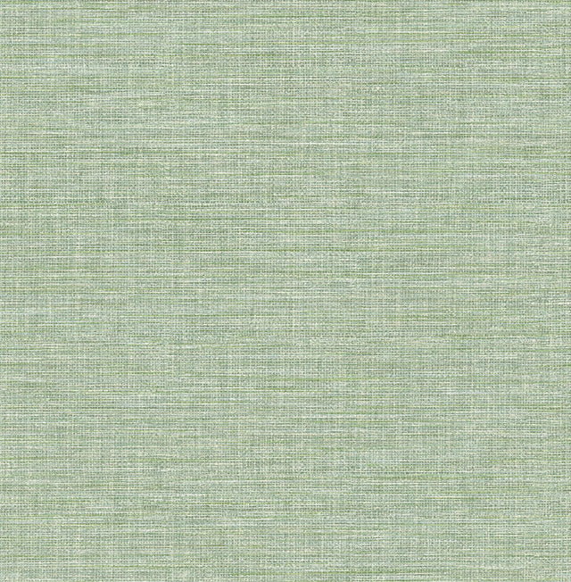 A-Street Prints Botanica Faux Grasscloth Light Green Wallpaper