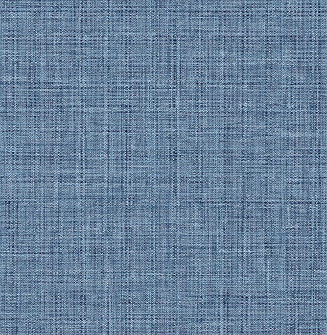 Brewster Home Fashions Advantage Curio Fabric Textures Blue Wallpaper