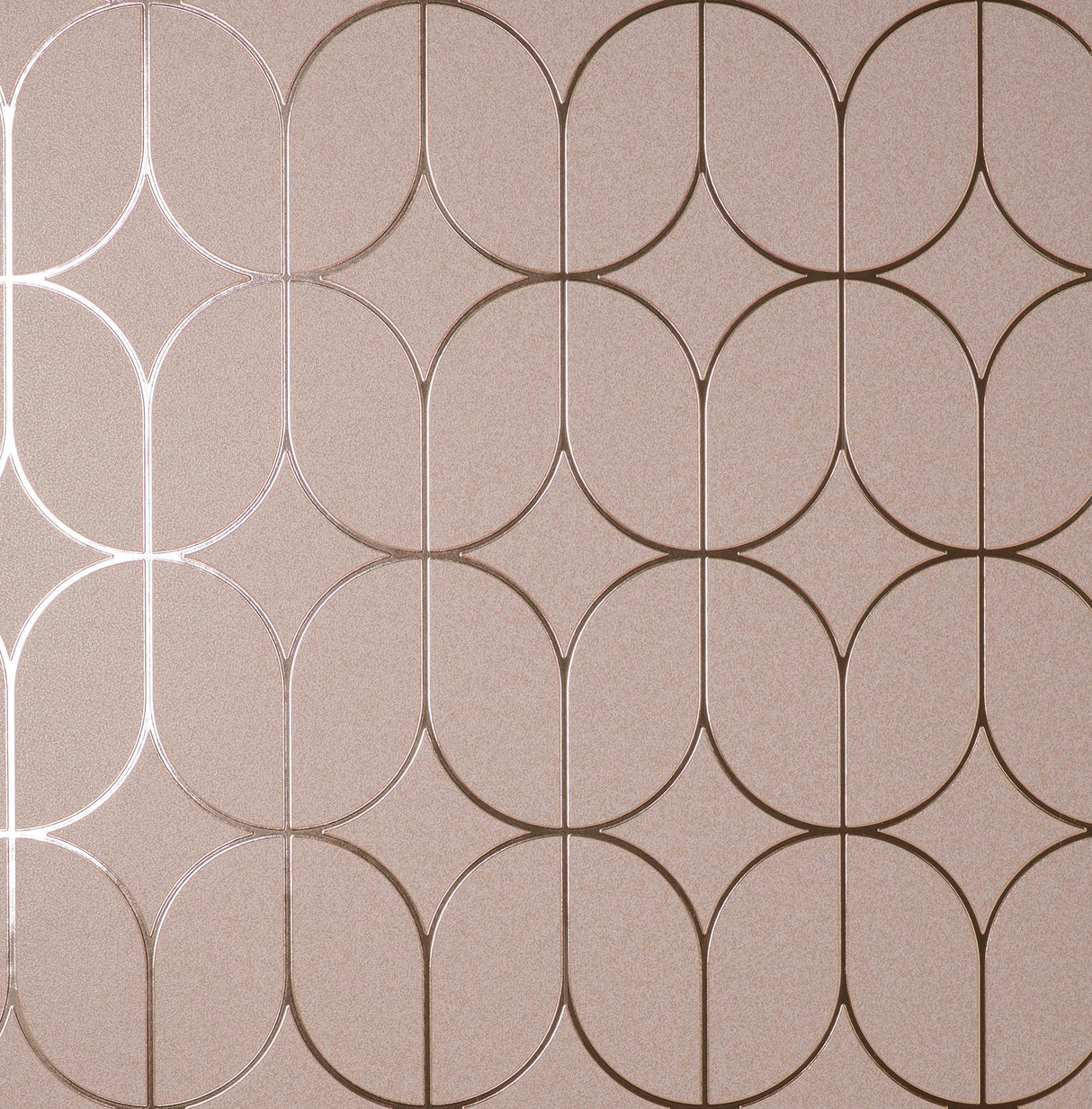 Brewster Home Fashions Advantage Curio Geometrics Pink Wallpaper