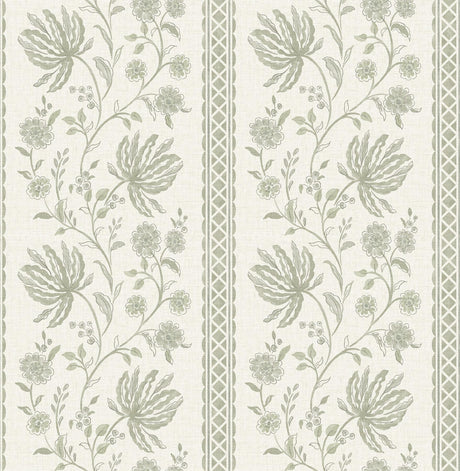 A-Street Prints Erin Gates Edgemoor Sage Wallpaper