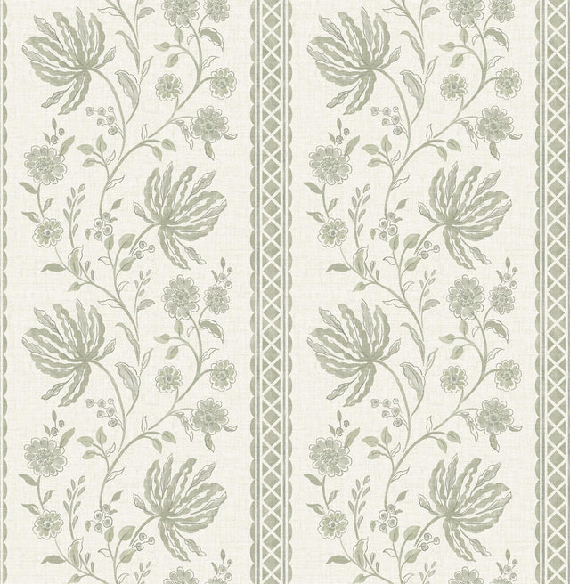 A-Street Prints Erin Gates Edgemoor Sage Wallpaper