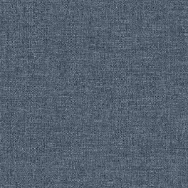Brewster Home Fashions Advantage Curio Fabric Textures Dark Blue Wallpaper