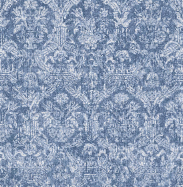 Brewster Home Fashions Beacon House Empress 2669-21769 Sapphire Wallpaper